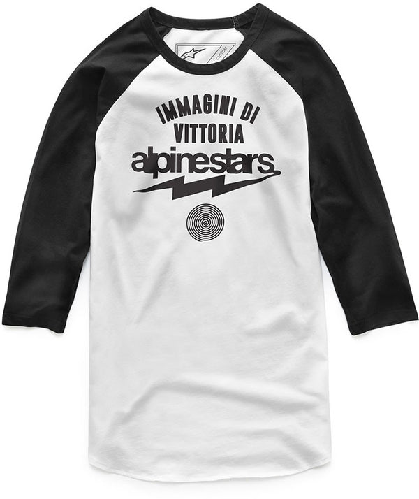 ALPINESTARS 骑行衣 Team Spirit LS Shirt White/Black