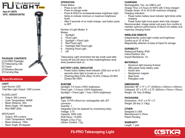 STKR 照明 Telescope Light