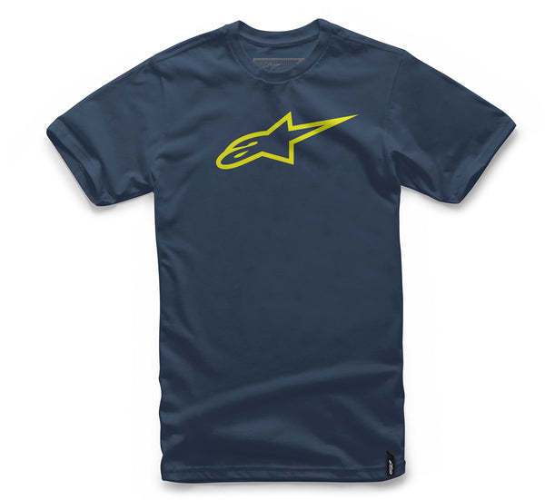 ALPINESTARS 休闲服 Ageless Classic T-Shirt Blue/Fluo Yellow