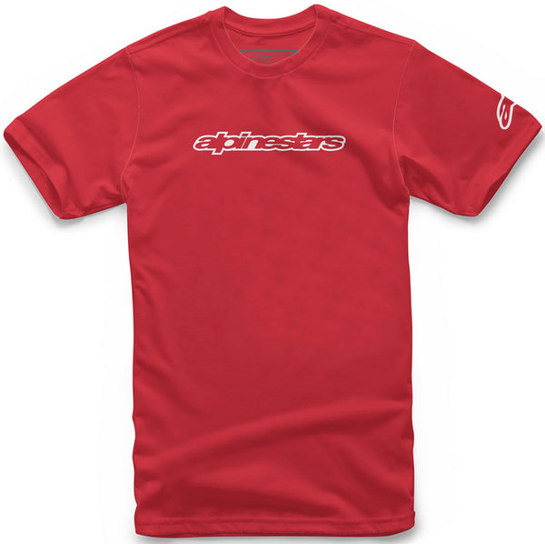 ALPINESTARS T恤 Astars Moto-X T-Shirt Red/White