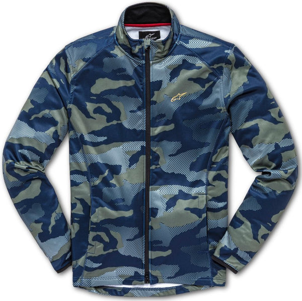 ALPINESTARS 骑行夹克 Purpose Mid Layer Jacket Dark Blue/Light Blue