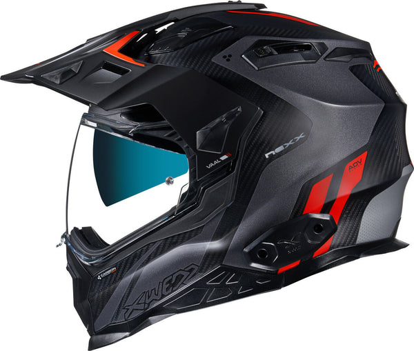 Nexx X.Wed 2 Vaal Carbon Helmet Black/Grey/Red