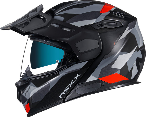 Nexx X.Vilijord Taiga Helmet Black/Grey/Red