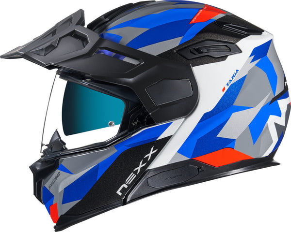 Nexx X.Vilijord Taiga Helmet Black/Red/Blue
