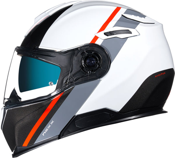 Nexx X.Vilitur Stigen Helmet White/Grey/Red