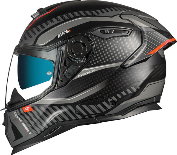 Nexx SX.100R Skidder Helmet Black/Grey/Red