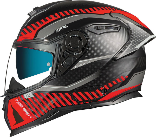 Nexx SX.100R Skidder Helmet Black/Red
