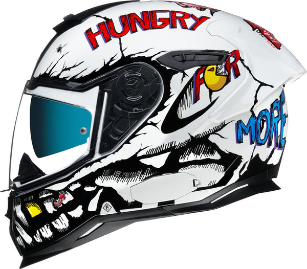 Nexx SX.100R Hungry Miles Helmet White
