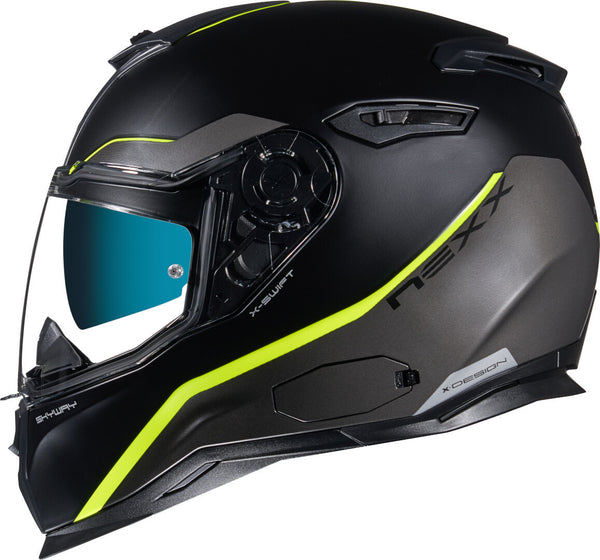 NEXX 头盔 SX.100 Skyway Helmet Black Matt/Fluo