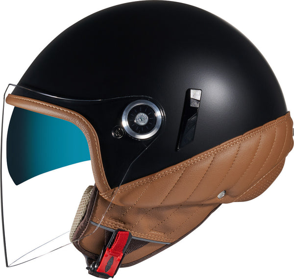 Nexx SX.60 Artizan Jet Helmet Black/Brown