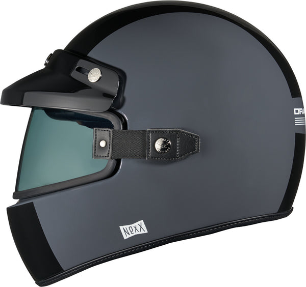 Nexx X.G100 Dragmaster Helmet Black/Gray