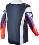 Alpinestars 青少年款 骑行衣 Youth Racer Hoen Jersey Youth Light Grey/Hot Orange/Black
