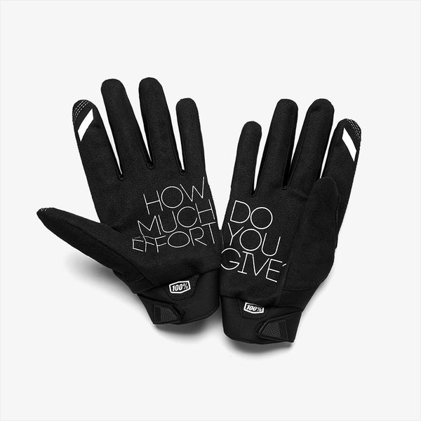 100% BRISKER Glove - 荧光橙/黑