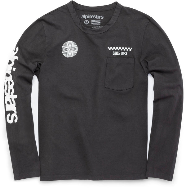 ALPINESTARS T恤 The Real Deal Longsleeve Dark Grey