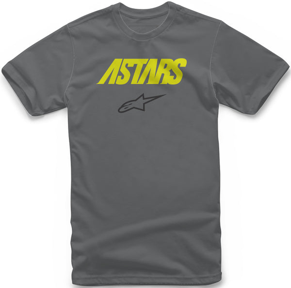 ALPINESTARS T恤 Angle Combo T-Shirt Grey/Yellow