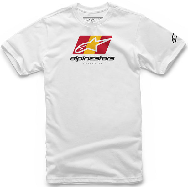 ALPINESTARS T恤 World Tour T-Shirt White