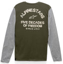 ALPINESTARS 骑行衣 Decades Longsleeve Shirt Green/Grey