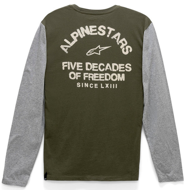ALPINESTARS 骑行衣 Decades Longsleeve Shirt Green/Grey
