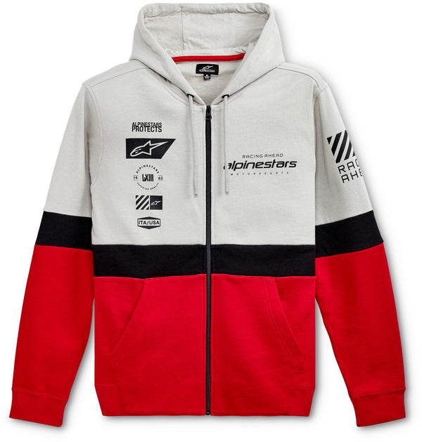 ALPINESTARS 休闲服 Position Zip Hoodie Grey/Black/Red