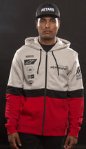 ALPINESTARS 休闲服 Position Zip Hoodie Grey/Black/Red