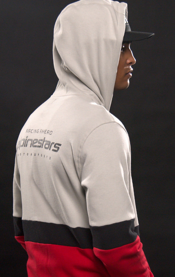 ALPINESTARS 休闲服 Position Zip Hoodie Grey/Black/Red