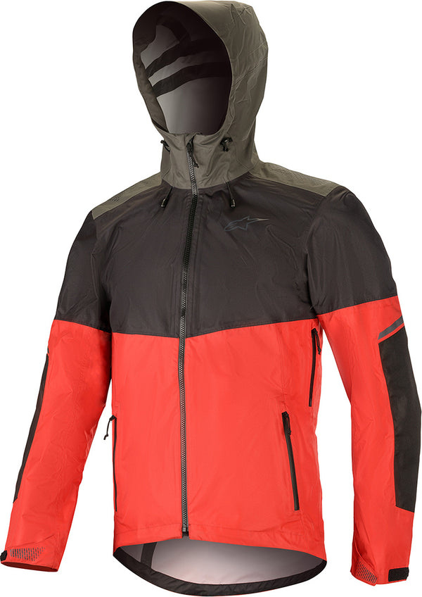 ALPINESTARS 骑行夹克 Tahoe Waterproof Jacket Black/Red
