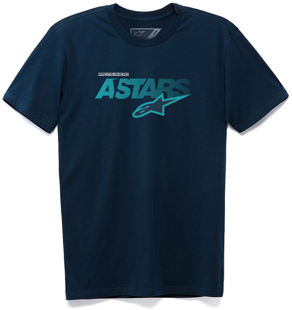 ALPINESTARS T恤 Ensure T-Shirt Dark Blue/Light Blue