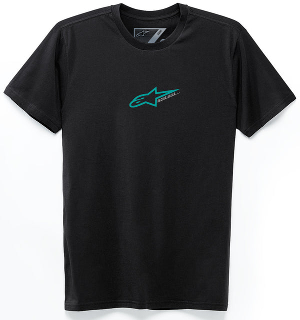 ALPINESTARS T恤 Race Mod T-Shirt Black/Cyan