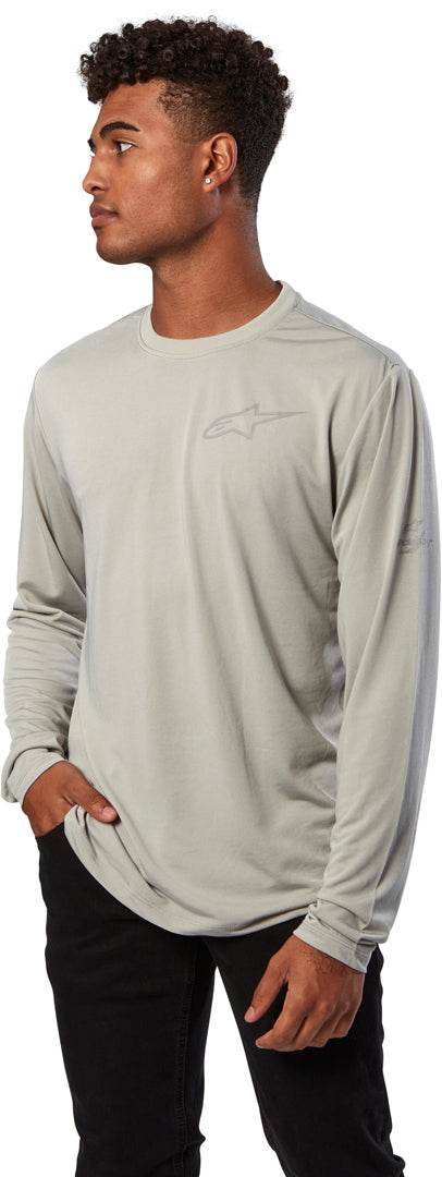 ALPINESTARS T恤 Pursue Performance Longsleeve Silver