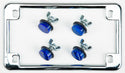 CHRIS PRODUCTS 车牌框 License Plate Frame w/Reflectors