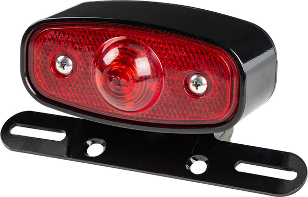 HARDDRIVE 照明 CHOPPER TAILLIGHT BLACK LED W/LICENSE BRACKET