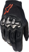 Alpinestars 手套 Megawatt Gloves Black/Fluorescent Red