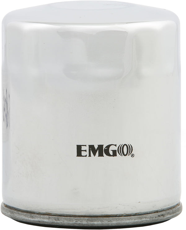 Emgo 机油滤清器 Oil Filter H-D Chrome