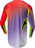 Alpinestars 骑行衣 Fluid Lucent Jersey Men's White/Neon Red/Fluorescent Yellow