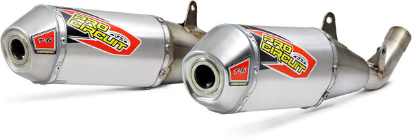 PRO CIRCUIT 排气管 T-6 SS DUAL SLIP-ONS CRF450R '17-18 450RX '17-18