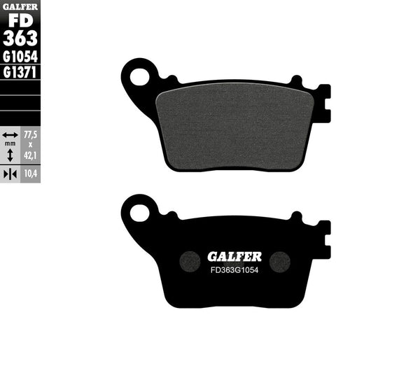 GALFER 刹车片 SEMI METALLIC FD363G1054