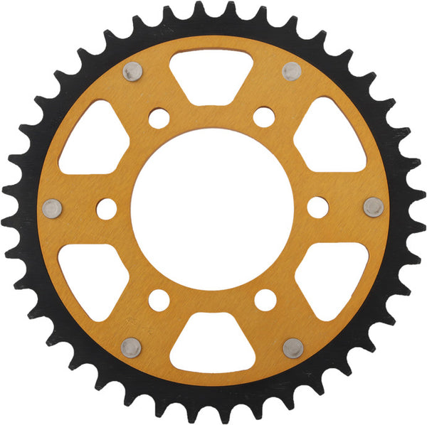 SUPERSPROX 链轮 REAR STEALTH SPROCKET ALU/STL 40T-520 GLD KAW/POL