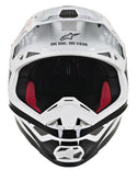 ALPINESTARS 头盔 Supertech M-8 Triple Helmet Red/White Gloss M-8