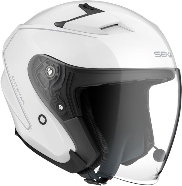 Sena Outstar Jet Helmet White