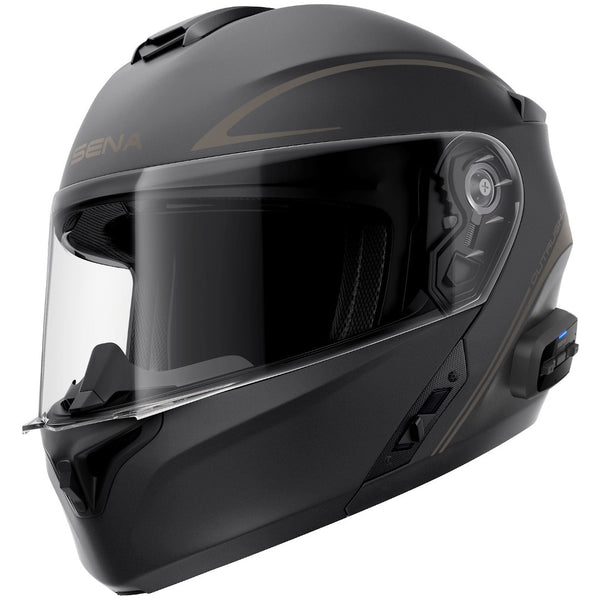 Sena OutRush R Helmet Black Matt