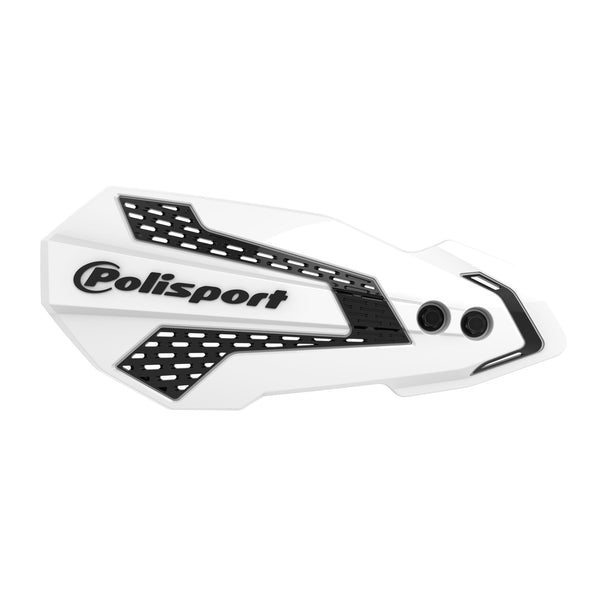 POLISPORT 护手/护弓 MX FLOW HANDGUARDS WHITE/BLACK