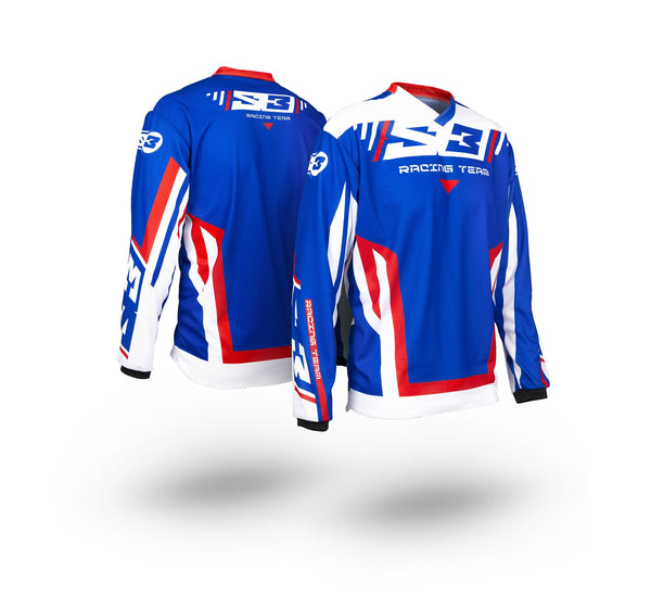 S3 骑行服 S3 RACING TEAM   Patriot (红-蓝)