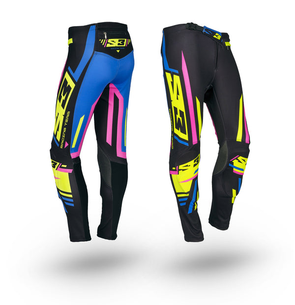 S3 骑行裤 S3 RACING TEAM   粉-蓝