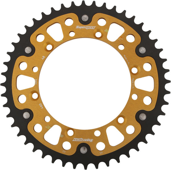 SUPERSPROX 链轮 REAR STEALTH SPROCKET ALU/STL 48T-520 GLD KAW/SUZ