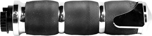 Avon 把套 Air Cushioned Grips W/Throttle Boss Chrome