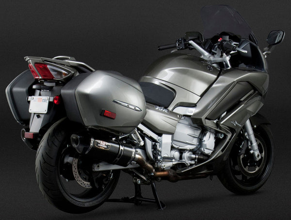 YOSHIMURA 排气管 EXHAUST SIGNATURE R-77 SLIP-ON SS-CF-CF DUAL