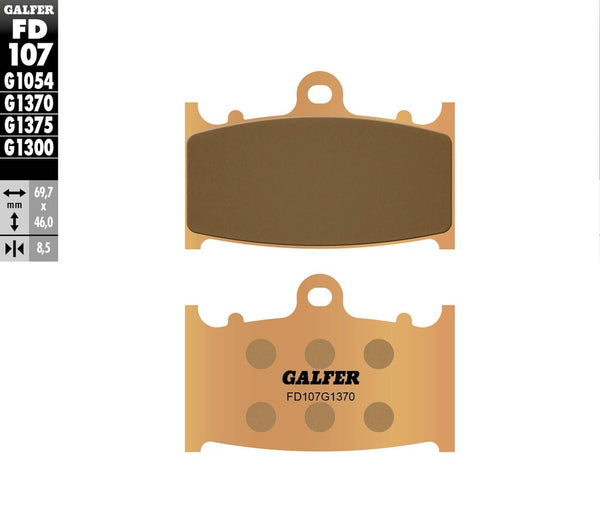 GALFER 刹车片 SINTERED FD107G1370