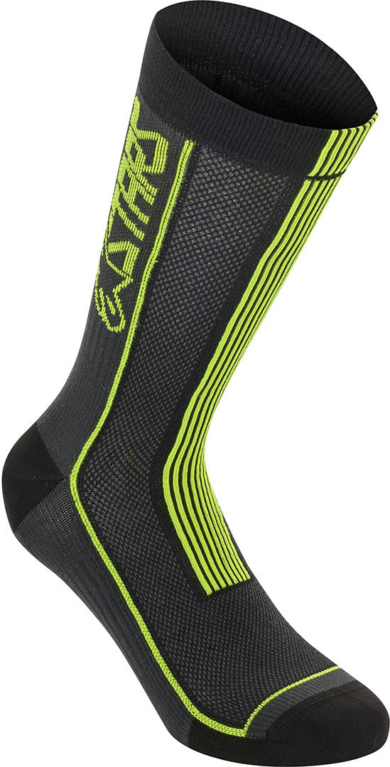 ALPINESTARS 骑行袜 Summer 22 Socks Black/Yellow