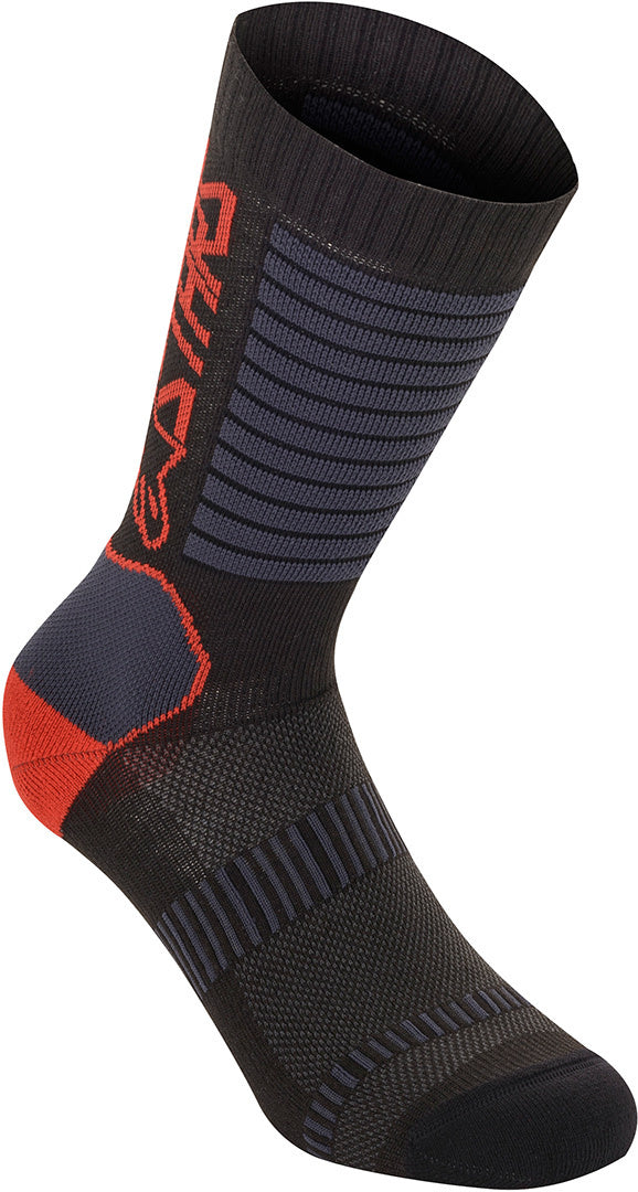 ALPINESTARS 骑行袜 Paragon Lite 19 Socks Black/Red