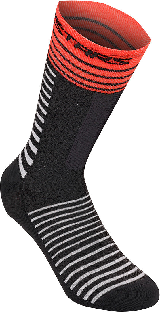 ALPINESTARS 骑行袜 Drop 19 Socks Black/Red